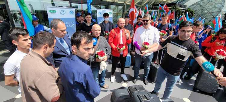 Türkiyə avarçəkənləri beynəlxalq yarış üçün Azərbaycanda - FOTOSESSİYA