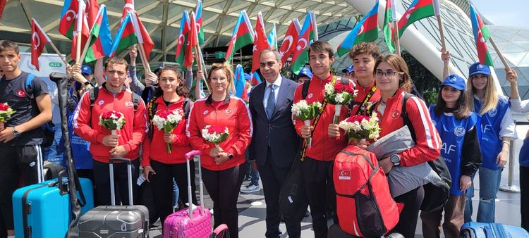 Türkiyə avarçəkənləri beynəlxalq yarış üçün Azərbaycanda - FOTOSESSİYA