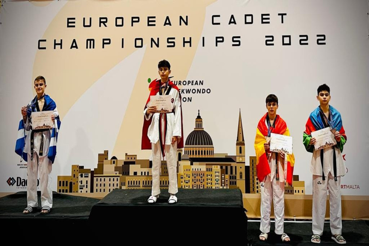 Taekvondoçularımızdan Avropa birinciliyində son 17 ilin rekordu – 8 medal 