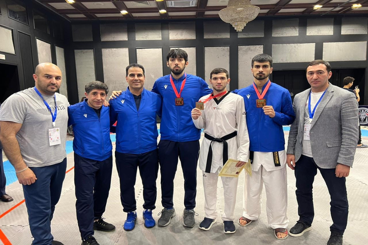 Taekvondoçularımızdan klublararası Avropa çempionatında 6 medal 