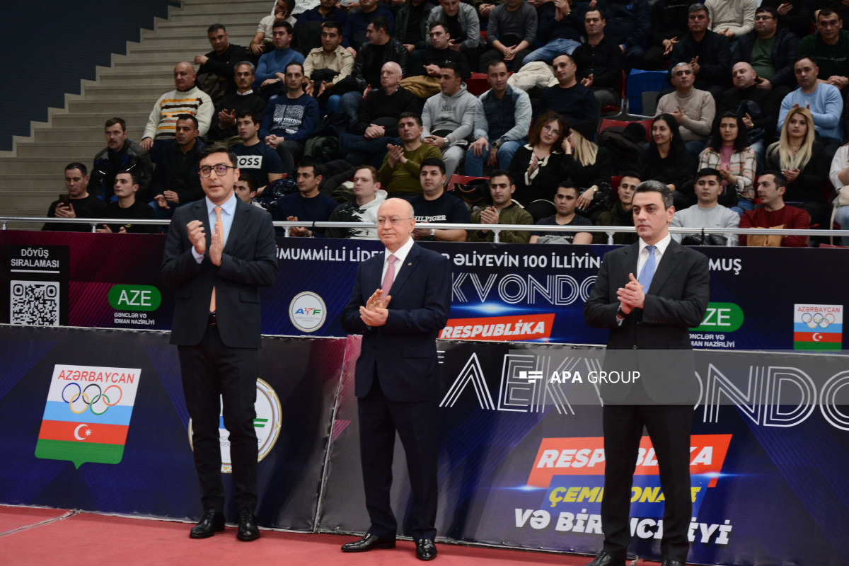 Taekvondo üzrə Azərbaycan çempionatının açılış mərasimi baş tutub - FOTO 