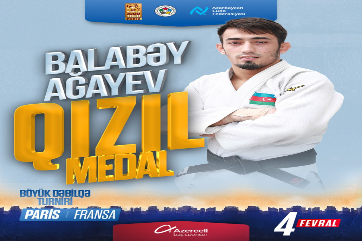 Azərbaycan 2023-cü ildə cüdoda ilk qızıl medalını qazandı - FOTOLENT 