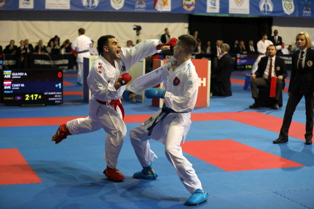 Azərbaycanın 4 karateçisi Avropa çempionatının finalında 