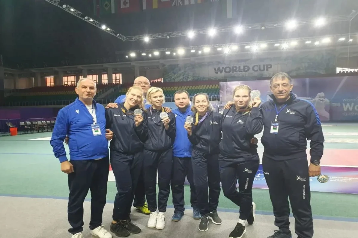 Millimiz Dünya Kubokunda gümüş medalla kifayətləndi - FOTOLENT 