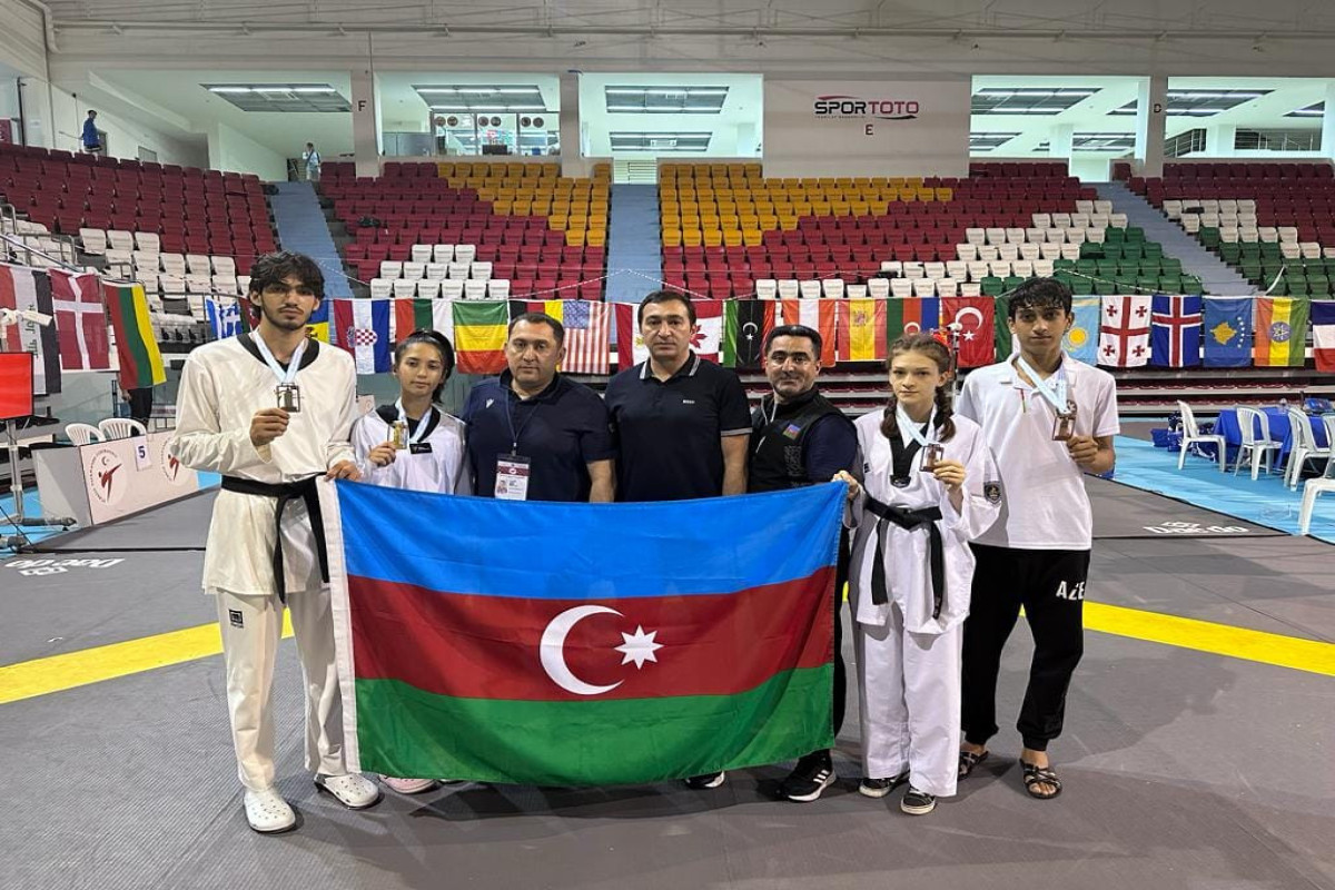 Taekvondoçularımızdan G-2 kateqoriyalı yarışda 4 medal 