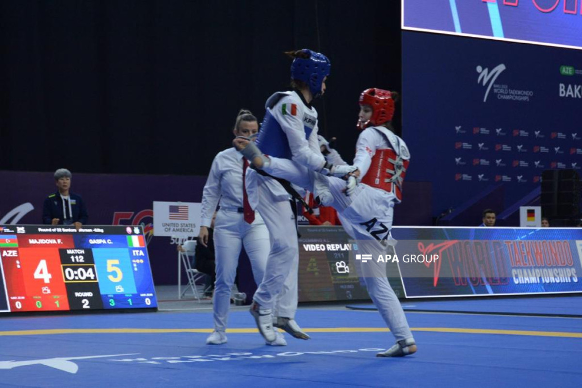 Taekvondoçumuz dünya çempionatının 1/4 finalında məğlub oldu - YENİLƏNİB 