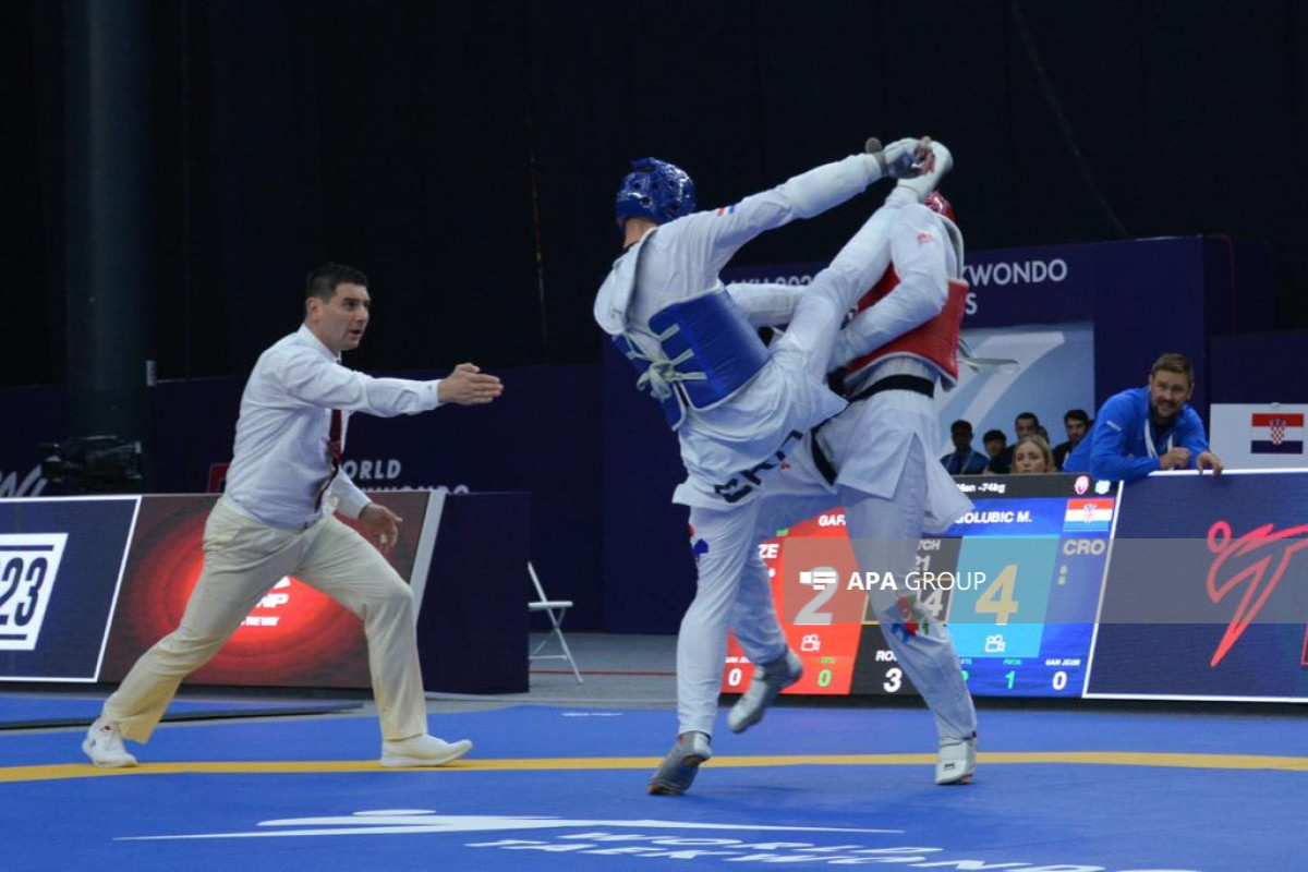 Taekvondoçumuz dünya çempionatının 1/4 finalında məğlub oldu - YENİLƏNİB 