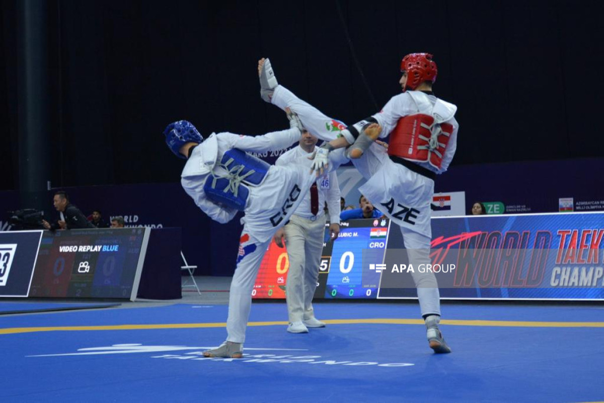 Taekvondoçumuz dünya çempionatının 1/4 finalında məğlub oldu - YENİLƏNİB 