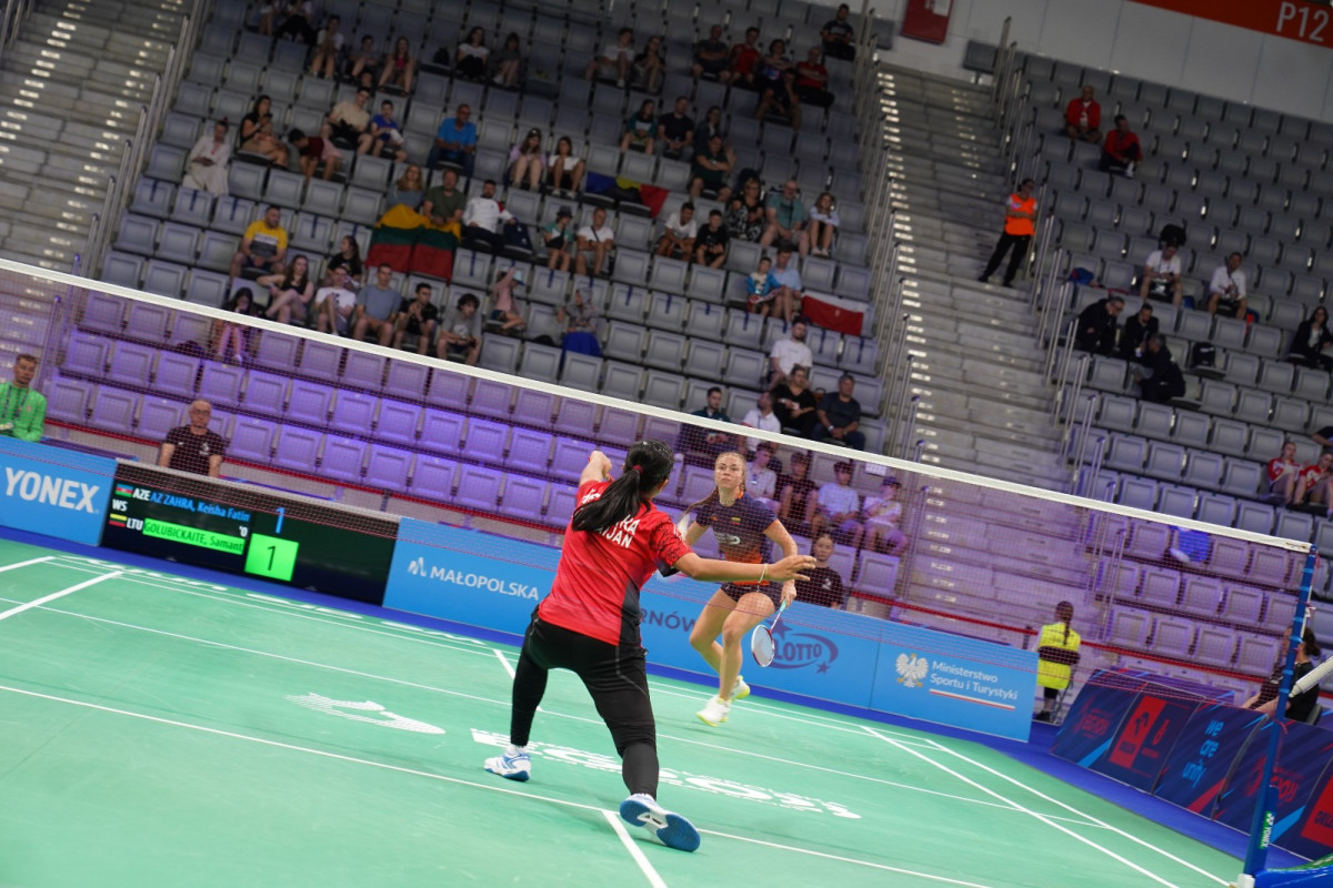 Krakov-2023: Badmintonçularımızdan iki qələbə, iki məğlubiyyət - YENİLƏNİB 