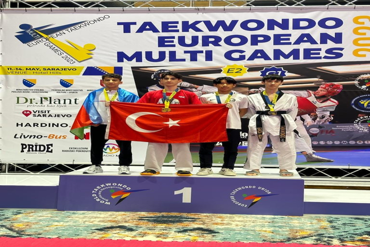 Taekvondoçularımızdan üç medal 