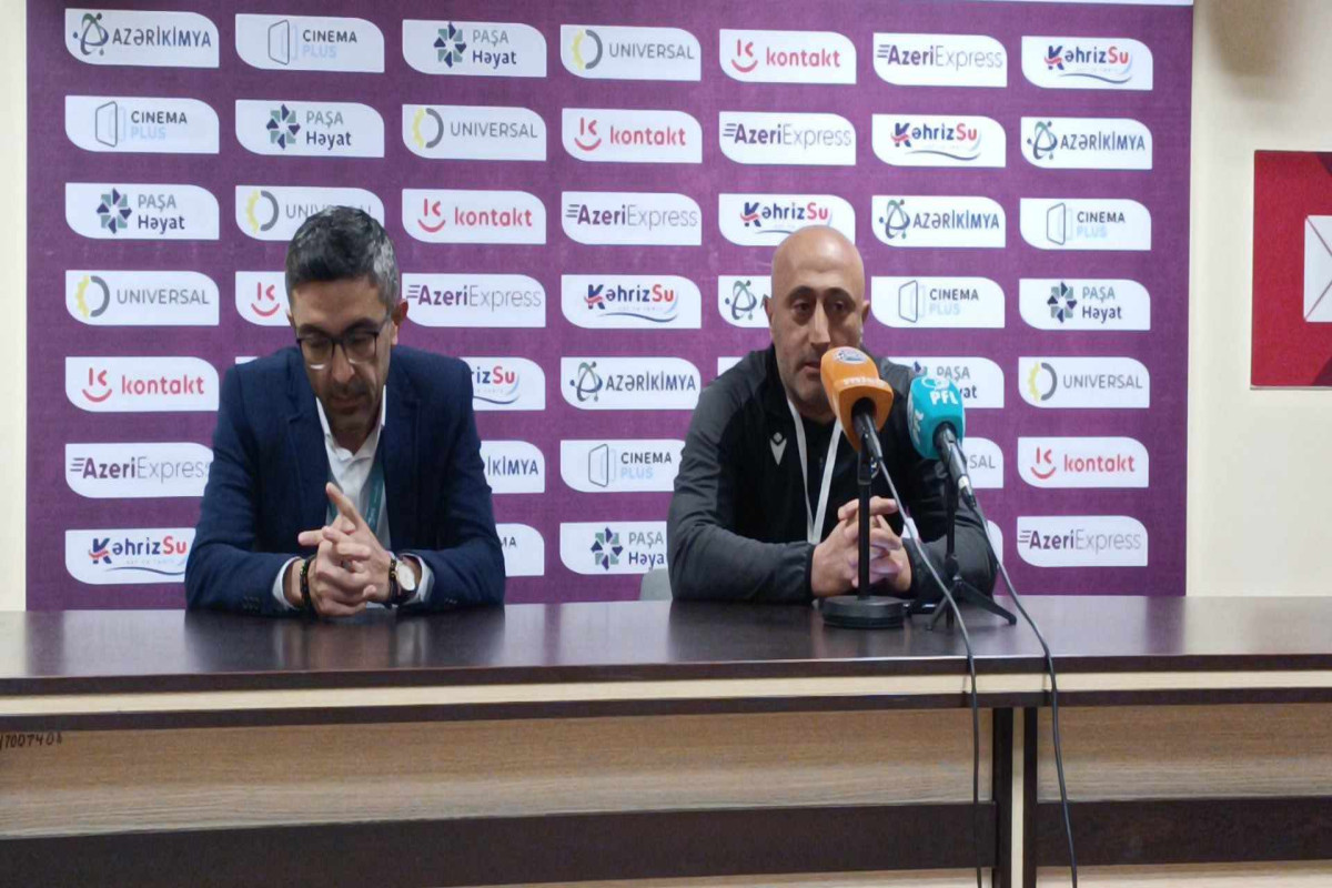 Mübariz Orucov: "Futbolçularımı yaxşı oyuna görə təbrik edirəm"