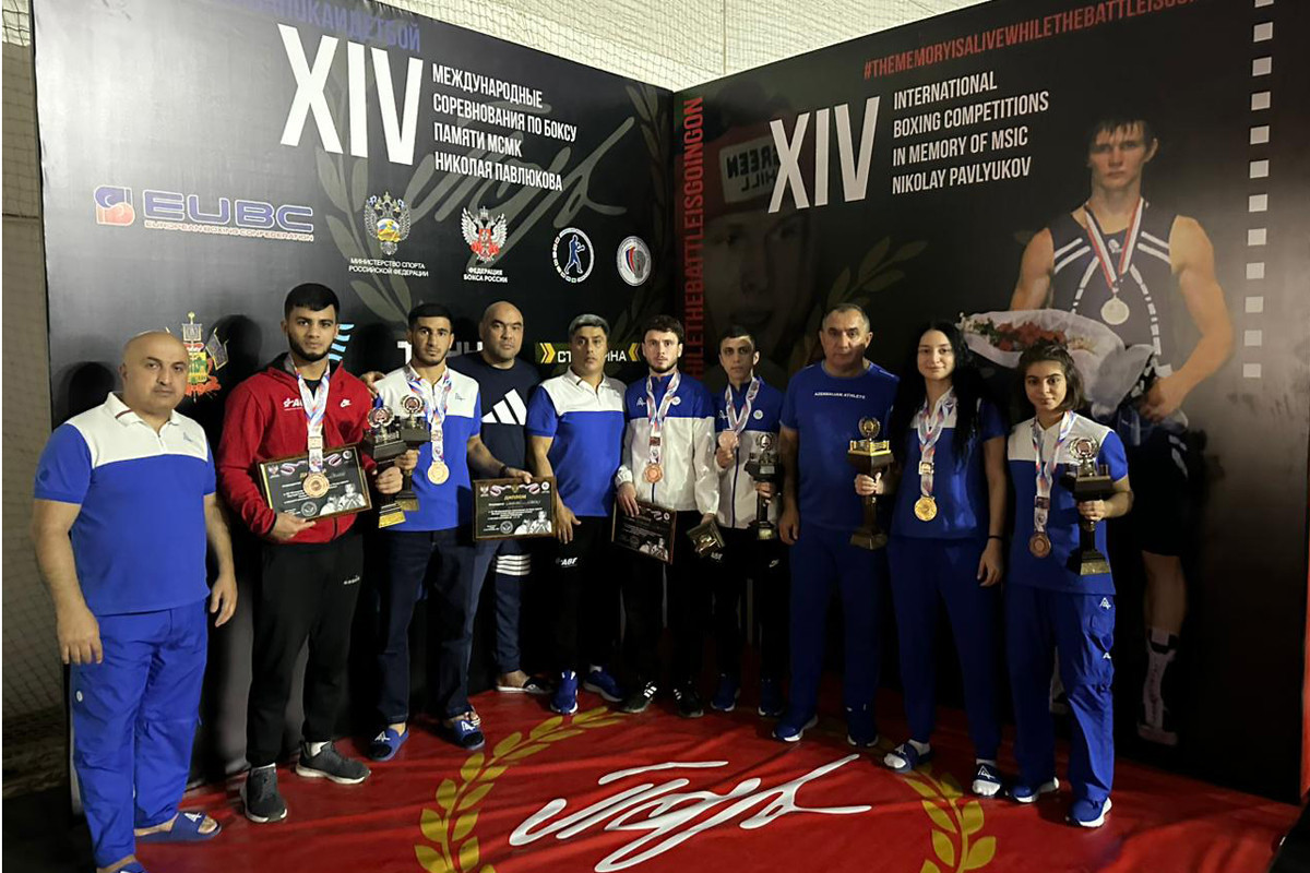 Boksçularımızdan Rusiyada beynəlxalq turnirdə 6 medal 