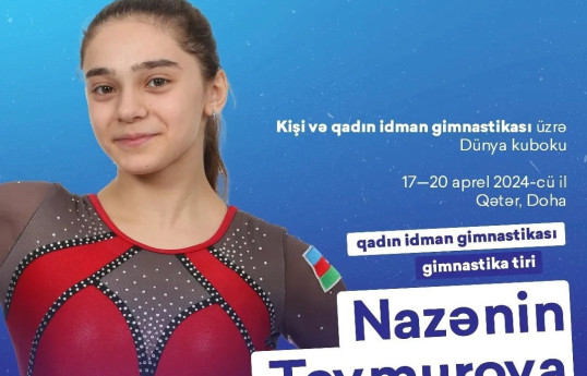 Gimnastımız Dünya kubokunda final mərhələsinə vəsiqə qazanıb