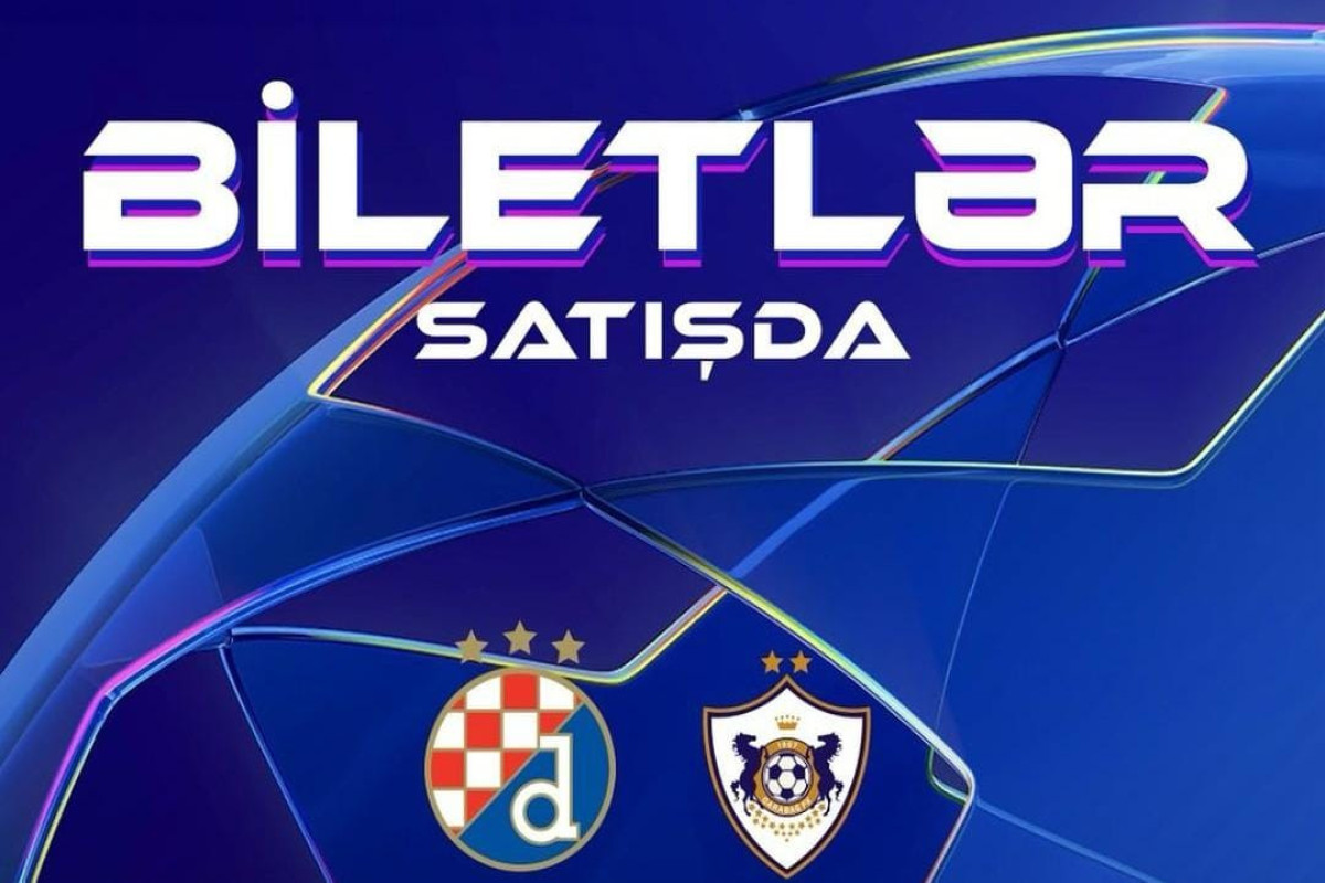 "Dinamo" - "Qarabağ" matçının biletləri satışdadır