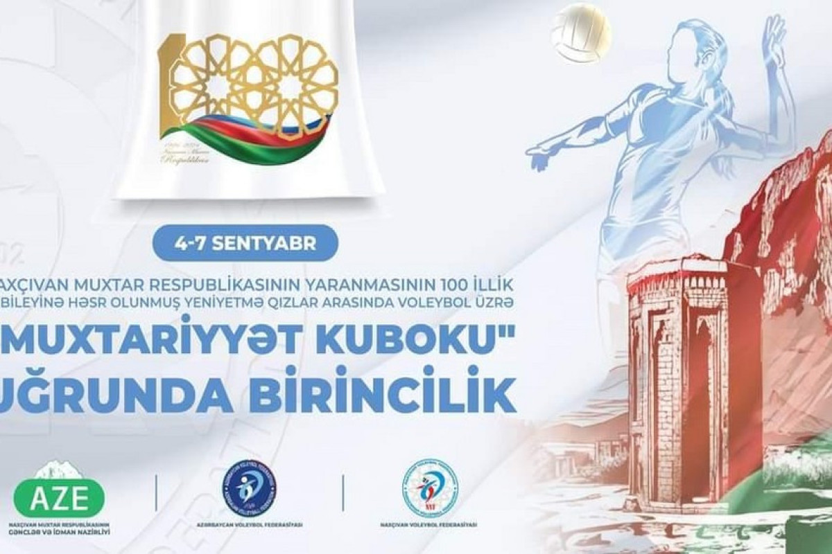 Voleybol üzrə "Muxtariyyət kuboku" uğrunda birincilik keçiriləcək