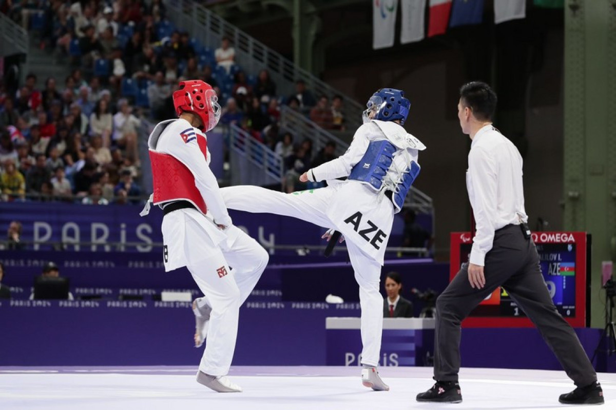 Parataekvondoçumuz Olimpiadanın finalına yüksəlib