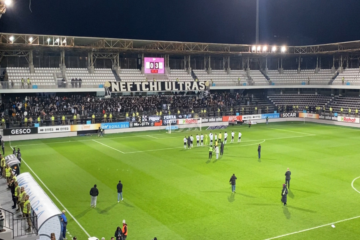 “Neftçi Arena”da ara qarışdı - VİDEO 