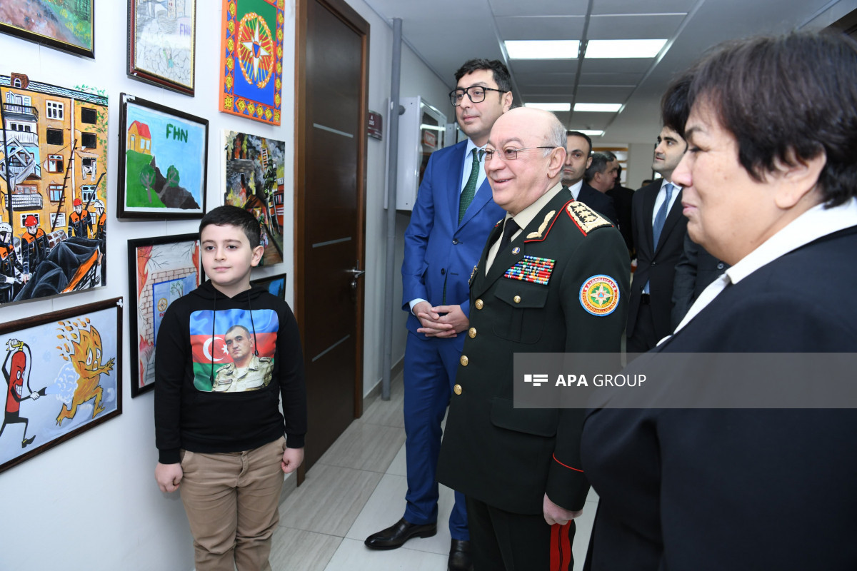 “Fövqəladə hallar uşaqların gözü ilə” XII Respublika uşaq yaradıcılıq müsabiqəsinin qalibləri mükafatlandırılıb - FOTO 