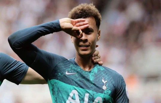 Dele Alli yeni komandası ilə məşqlərə başlayıb