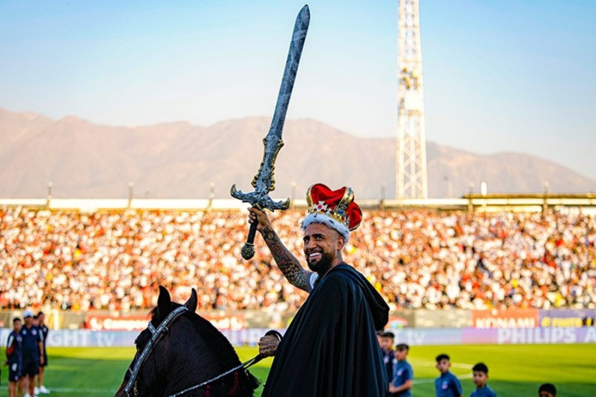 Arturo Vidal üçün görünməmiş mərasim  - FOTO 