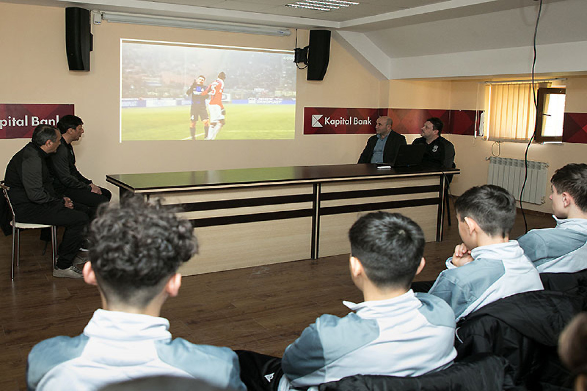 “Sumqayıt” və “Kəpəz” futbolçuları üçün seminar keçirildi