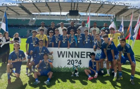"Qarabağ"ın U-16 komandası beynəlxalq turnirin qalibi oldu