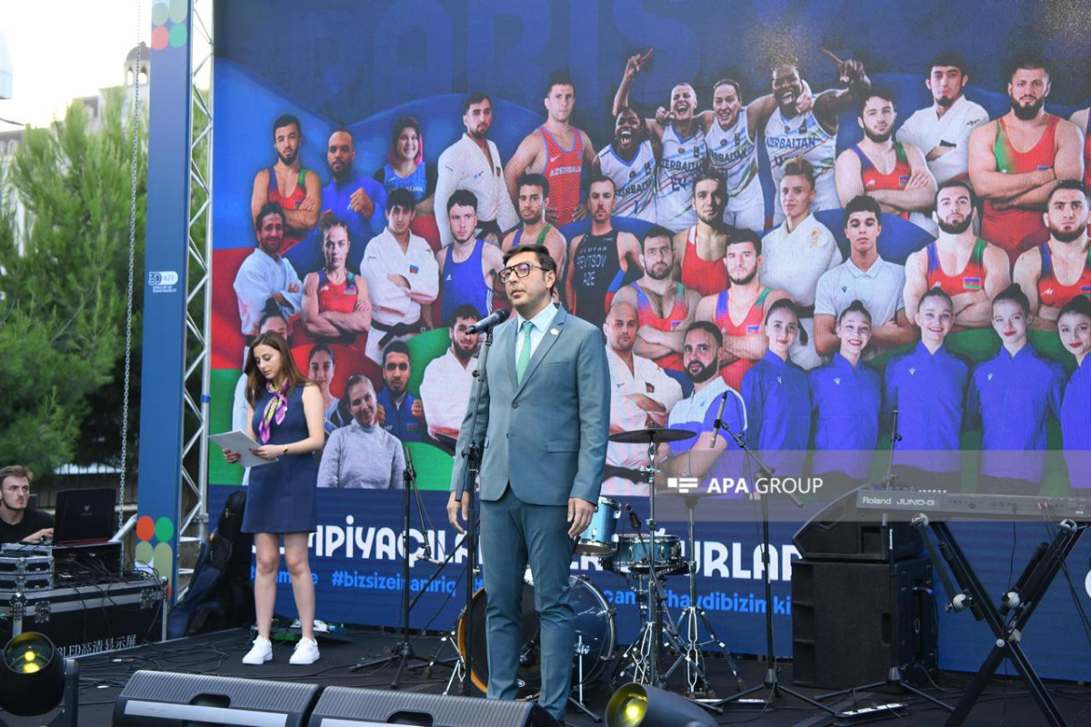 İdmançılarımızın Yay Olimpiya Oyunlarına yolasalma mərasimi keçirilib