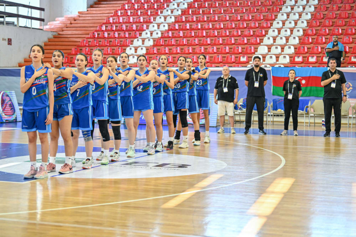 Basketbolçu qızlarımız Avropa çempionatına böyük hesablı qələbə ilə start verib - FOTO 