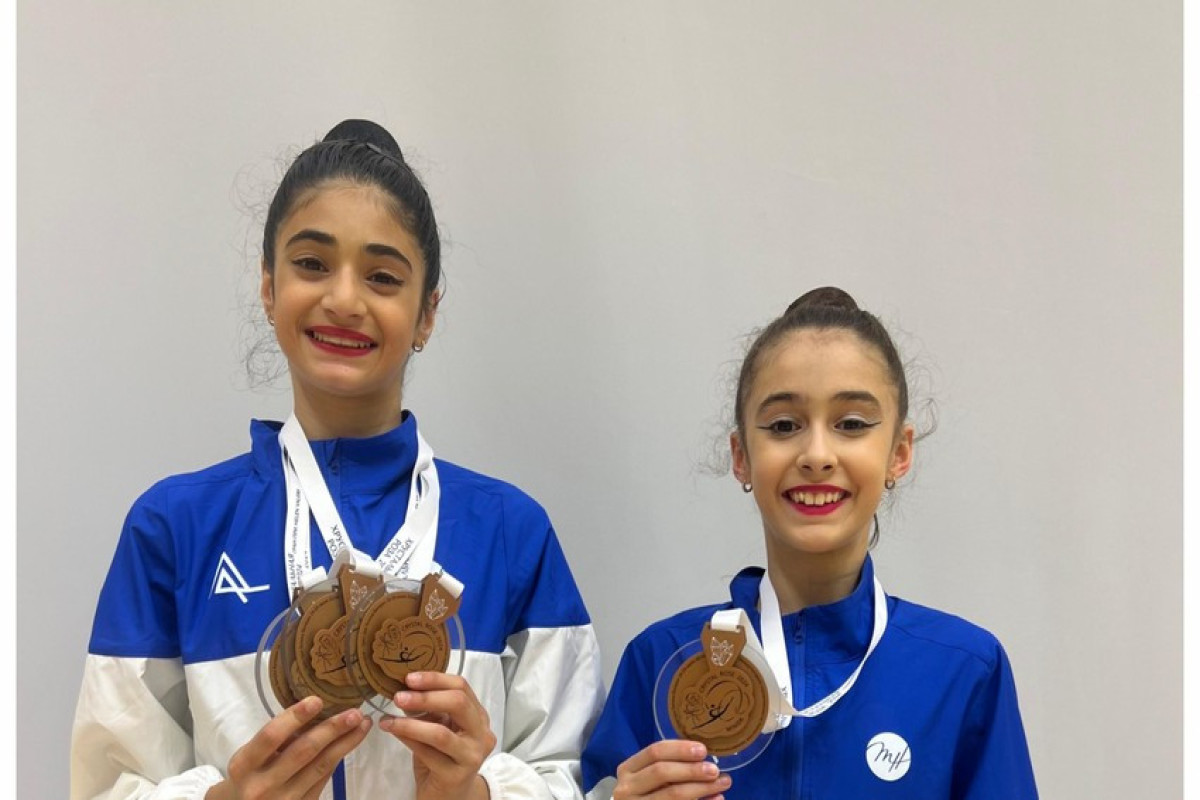 Gimnastlarımızdan 4 medal!