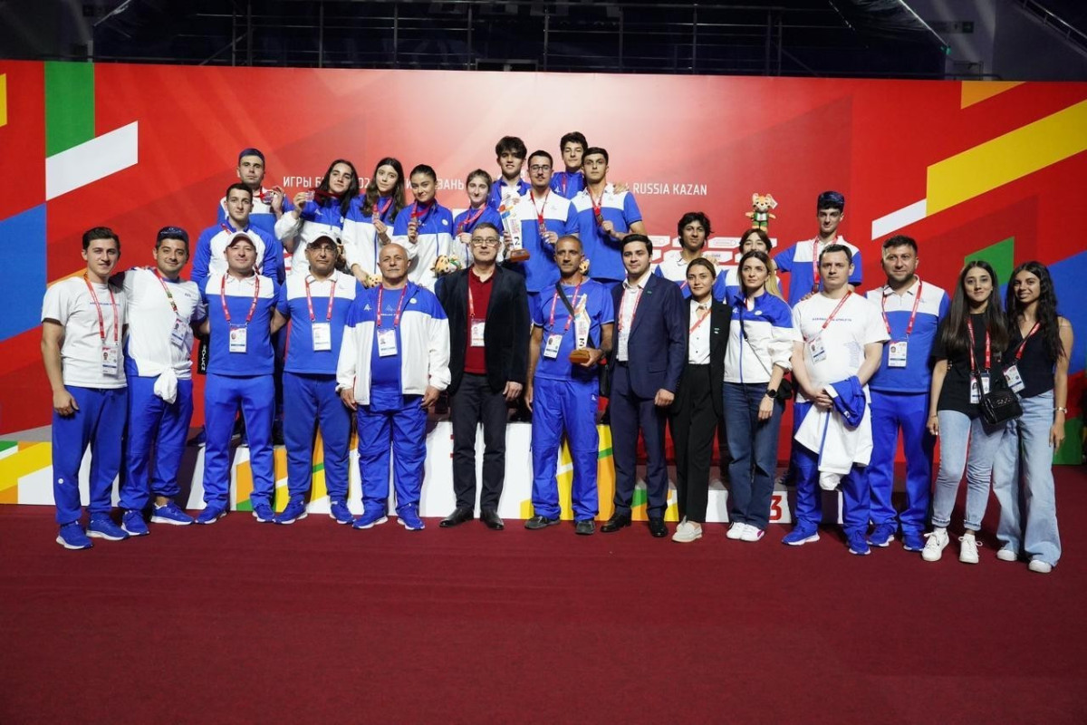 Azərbaycan "BRICS Sports Games Kazan 2024"ü 34 medalla başa vurub