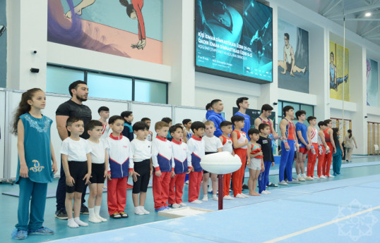 İdman gimnastikası üzrə açıq Bakı çempionatı və paytaxt birinciliyi başlayıb