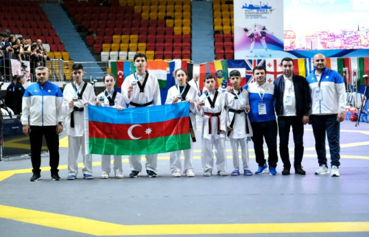 Azərbaycan taekvondoçuları Multi Avropa Oyunlarına 6 medalla başlayıblar