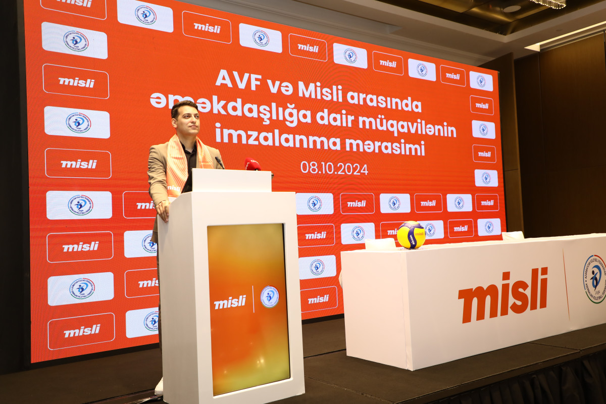 "Misli"dən voleybola böyük dəstək – AVF ilə müqavilə imzalandı