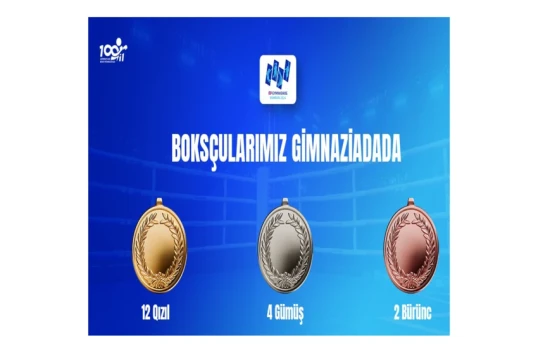 Millimiz Gimnaziadada komanda hesabında birinci olub