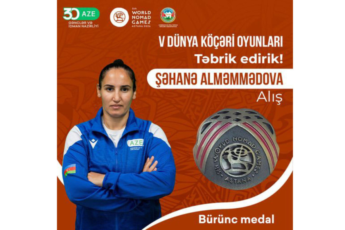 Təmsilçimiz Astanada bürünc medal qazanıb