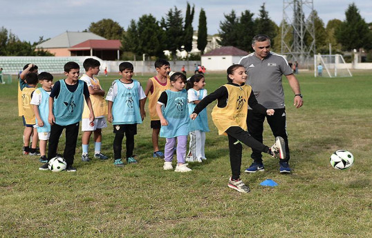 Ağstafada futbol festivalı keçirilib - FOTO 