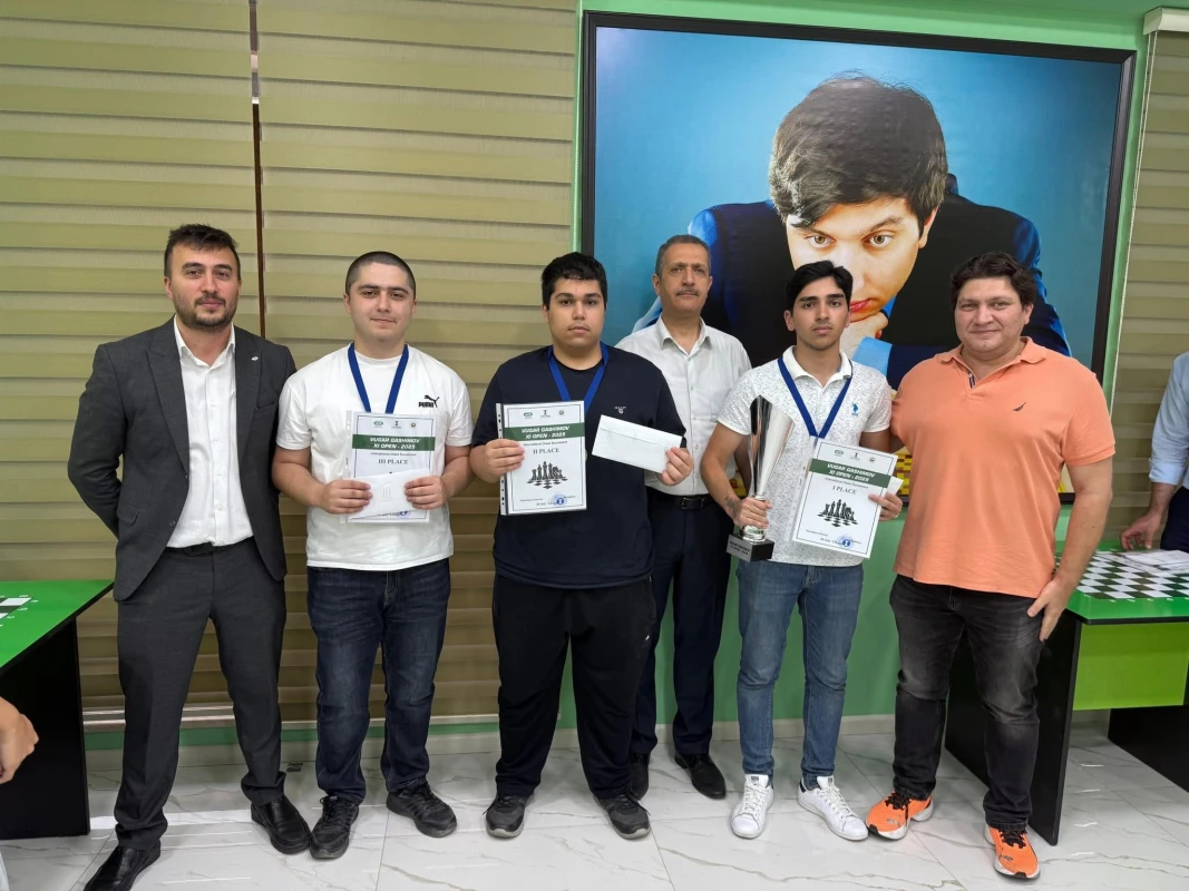 “Vugar Gashimov Open 2025" turnirinə yekun vurulub - FOTO 