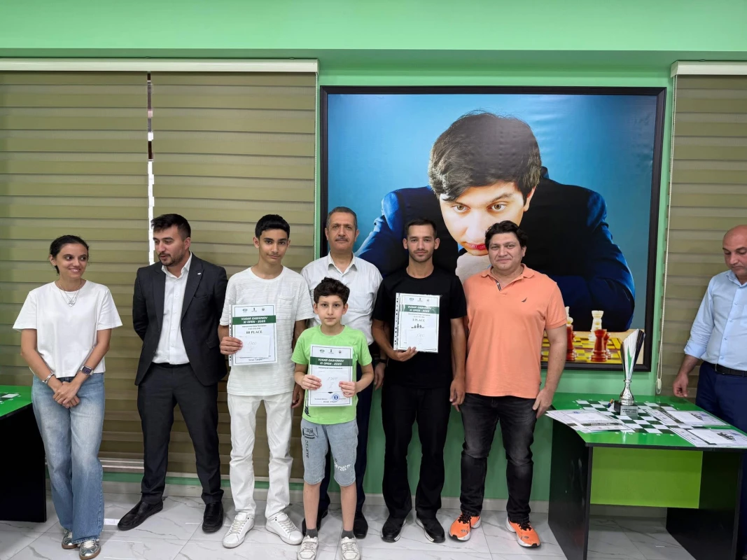 “Vugar Gashimov Open 2025" turnirinə yekun vurulub - FOTO 