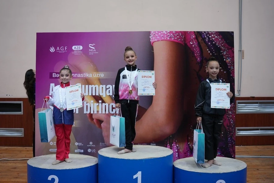 Gimnastika üzrə Sumqayıt şəhərinin açıq birinciliyi yekunlaşıb - FOTO 