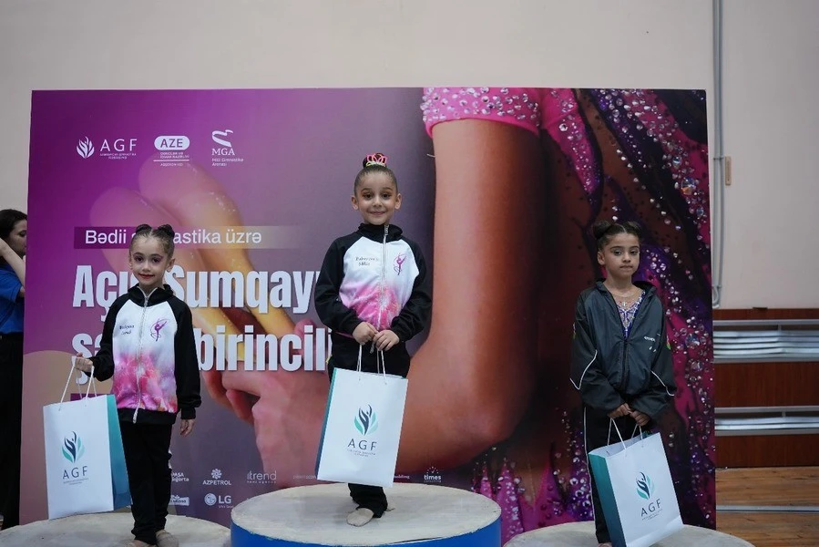 Gimnastika üzrə Sumqayıt şəhərinin açıq birinciliyi yekunlaşıb - FOTO 