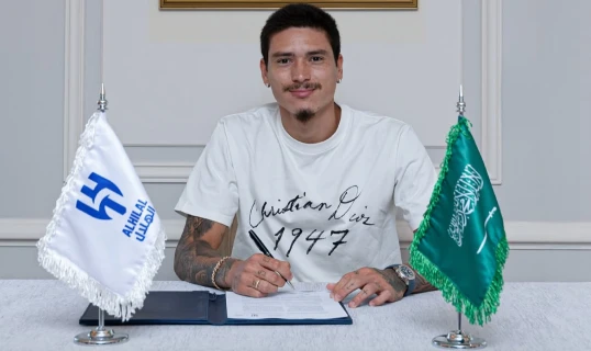 Darvin Nunyez rəsmən “Əl-Hilal”da 
