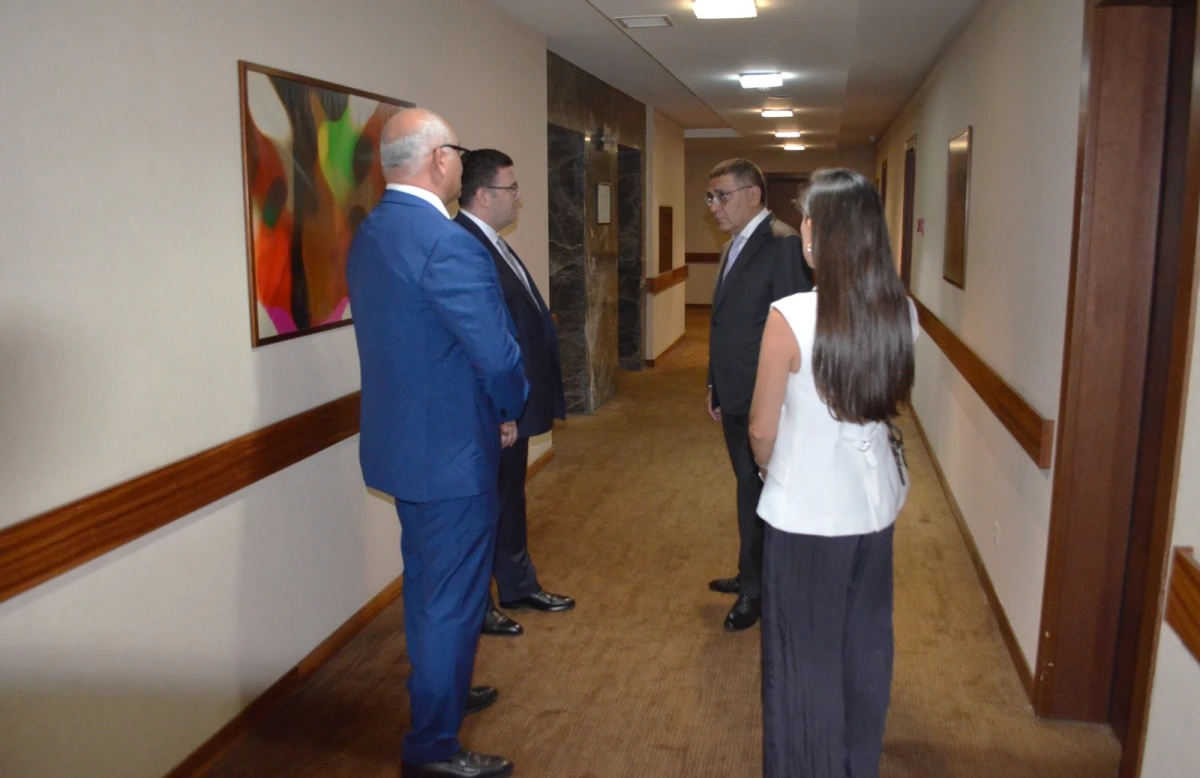 Avropa Ağırlıqqaldırma Federasiyasının prezidenti AAF rəhbərliyi ilə görüşüb - FOTO 
