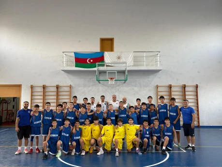 Uşaq basketbolçular arasında milli komanda üçün seçim prosesinə start verilib - FOTO 