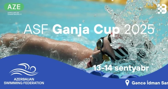 Üzgüçülük üzrə “ASF Ganja Cup 2025” turniri keçiriləcək