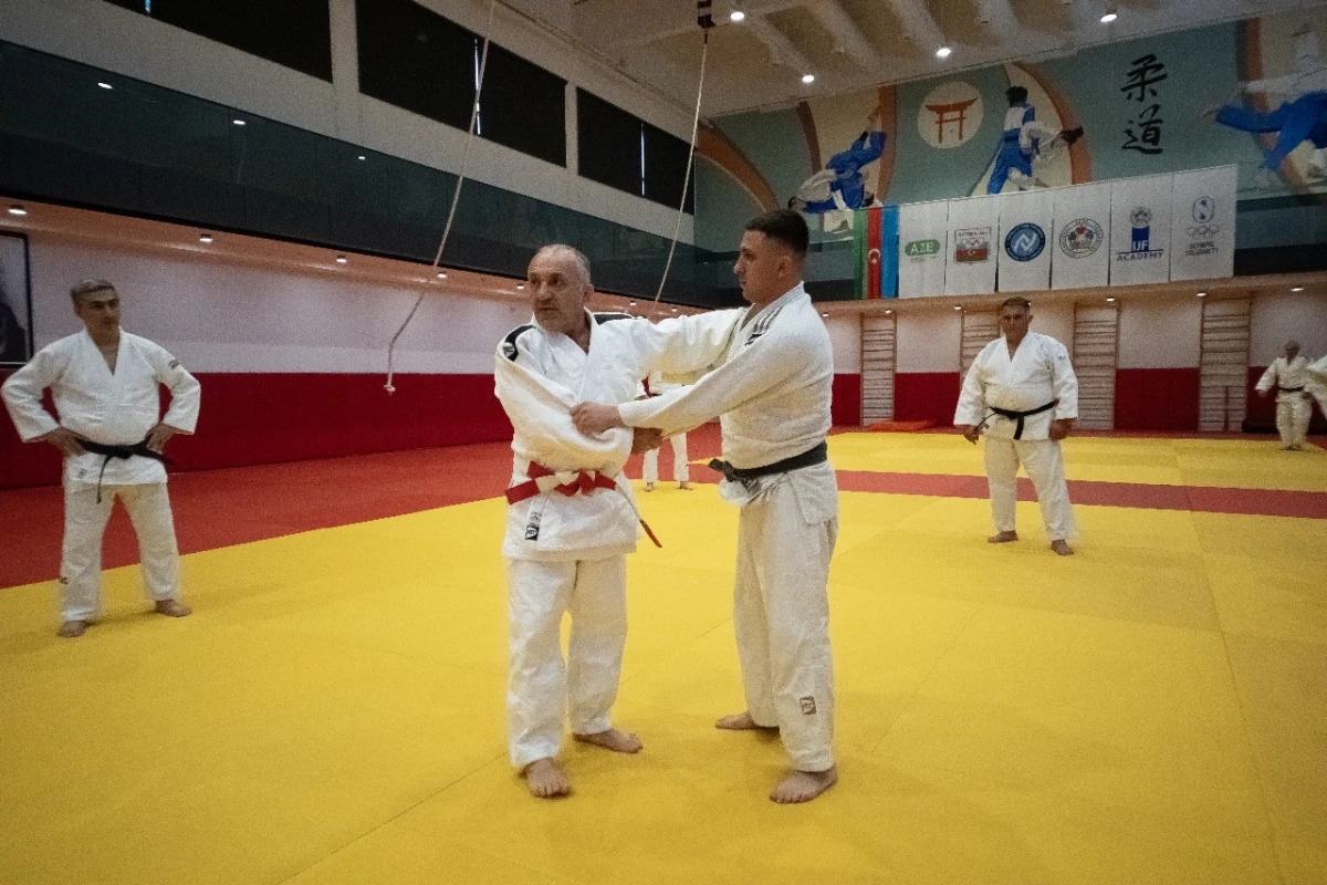 Cüdo hakimləri üçün növbəti praktiki seminar təşkil olunub - FOTO 