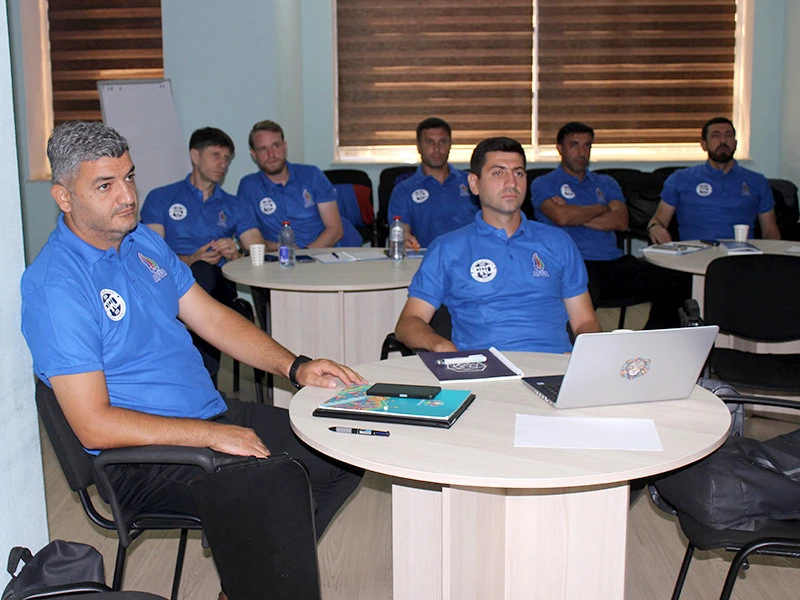 UEFA Pro kursunun III mərhələsi keçirilir - FOTO 