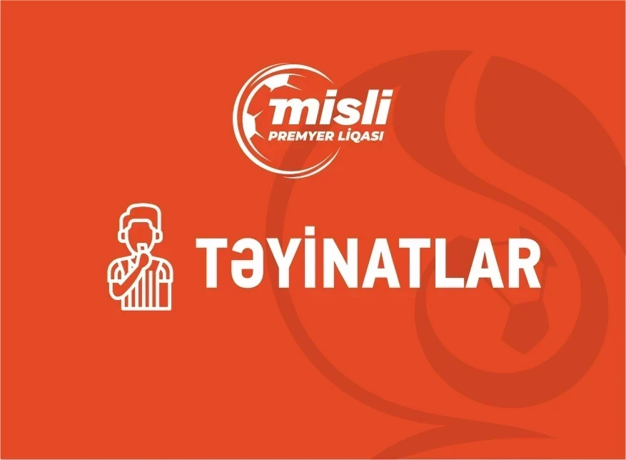 “Neftçi”nin matçını idarə edəcək hakim bəlli olub