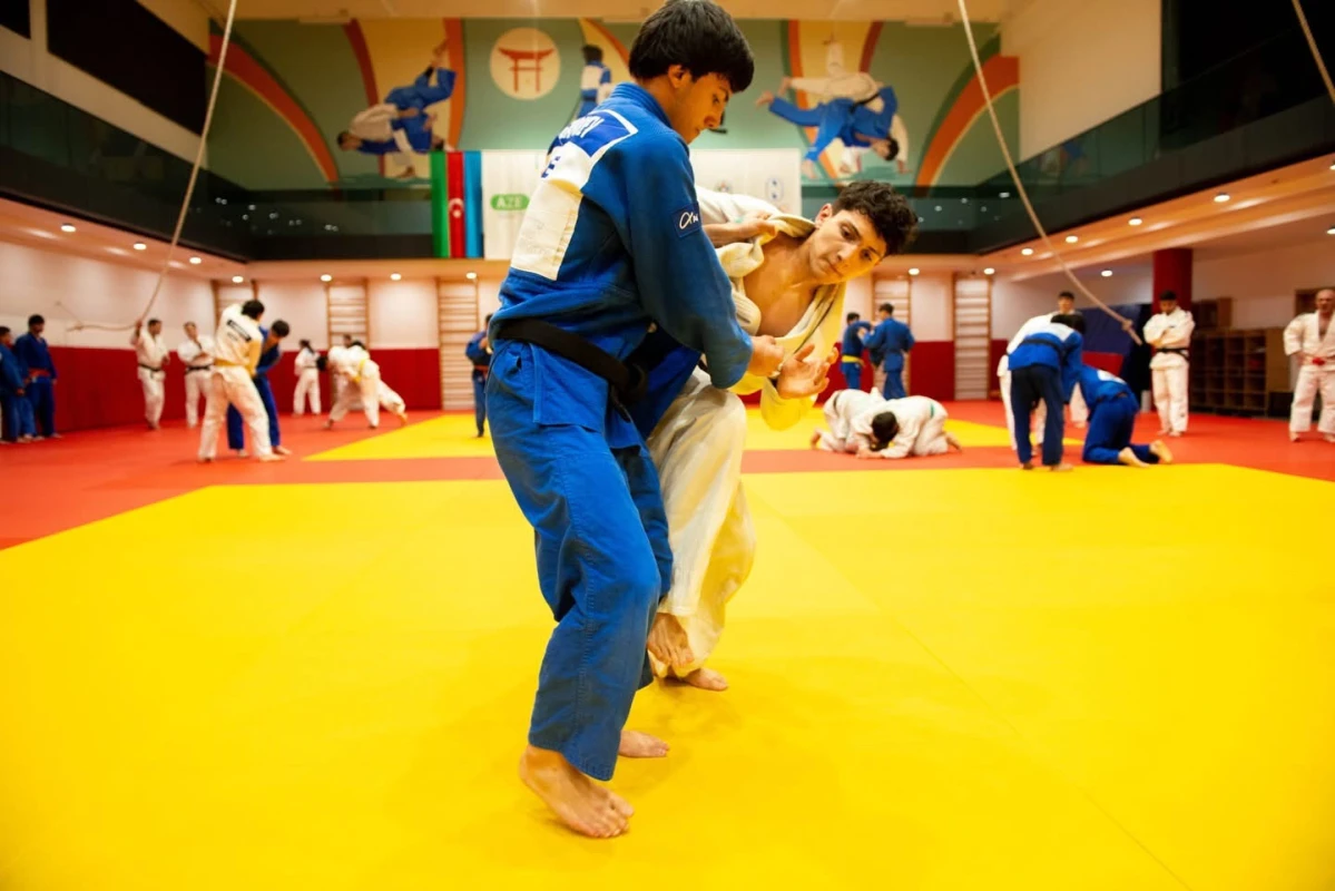 Bakıda yeniyetmə cüdoçular üçün təlim-məşq toplanışına start verilib - FOTO 
