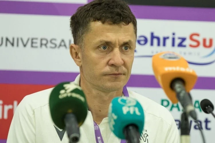 Saşa İliç: “Çempionatda belə oynamaq olmaz"