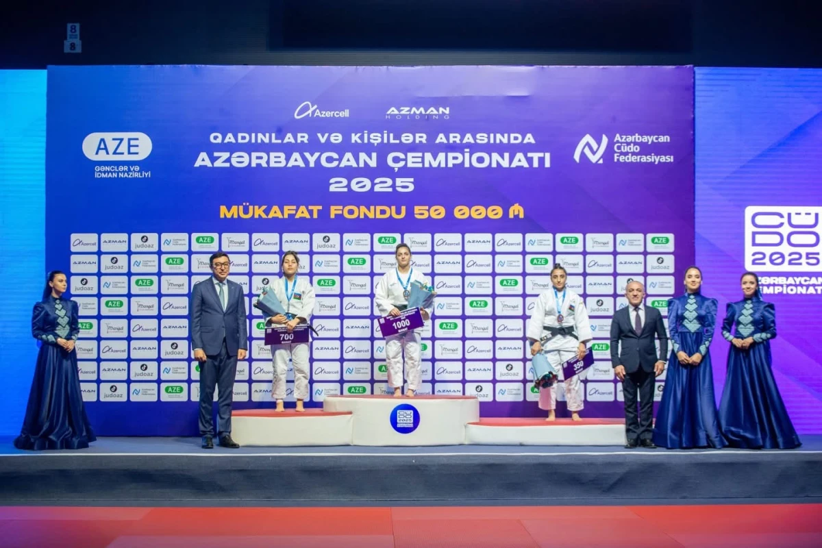 Cüdo üzrə ölkə çempionatında fərdi mübarizələr başa çatıb - FOTO 